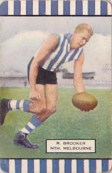 1954 Coles Victorian Footballers Series 2 #NNO Bob Brooker Front